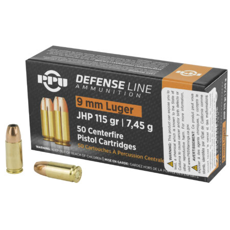 PPU 9mm JHP 115gr