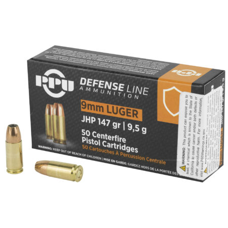 PPU 9mm JHP 147gr
