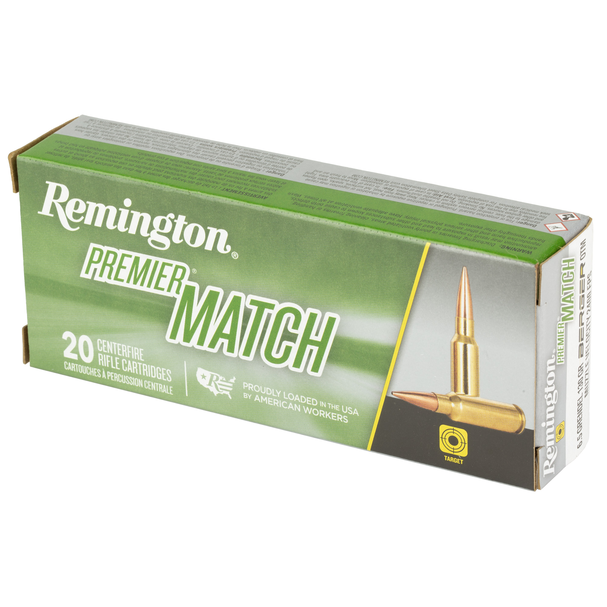 Rem 6.5grn 130gr Rem Berg Otm 20-200 - Image 2