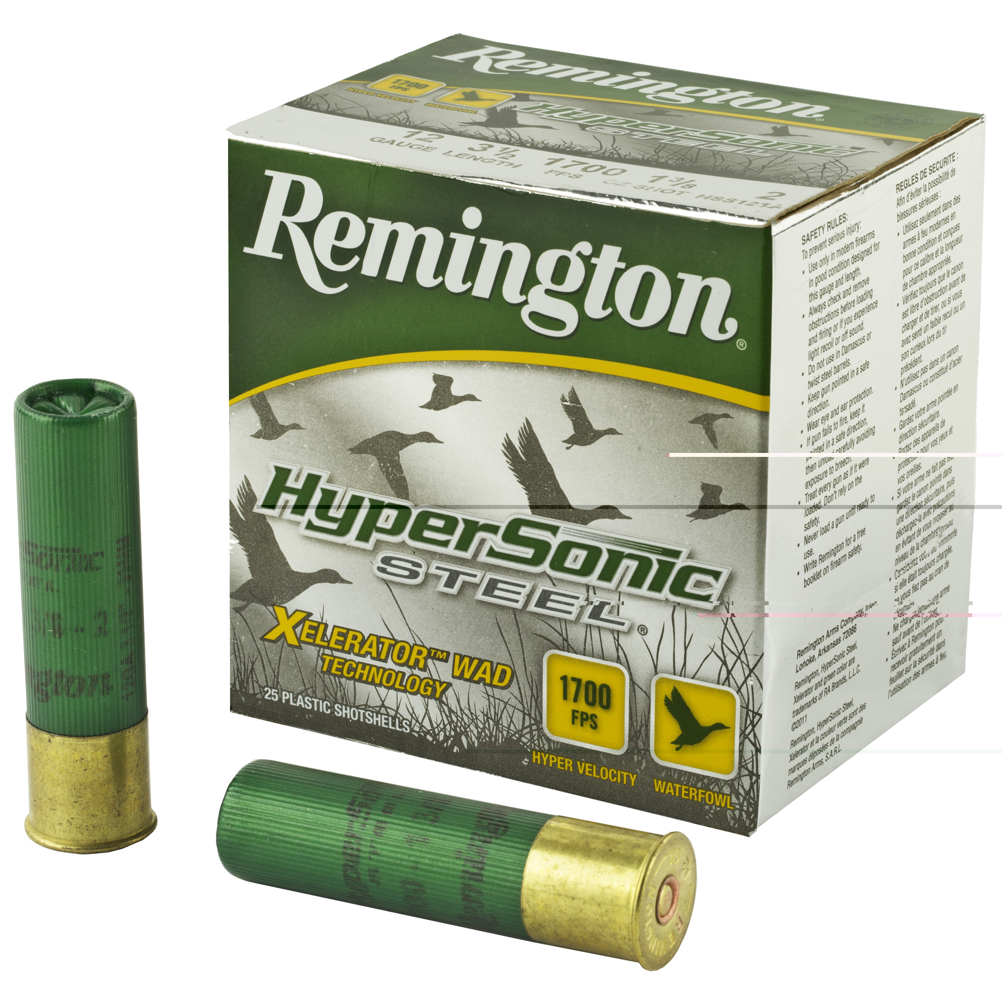 Rem Hypsnc Stl 12ga 3.5" #2 25-250