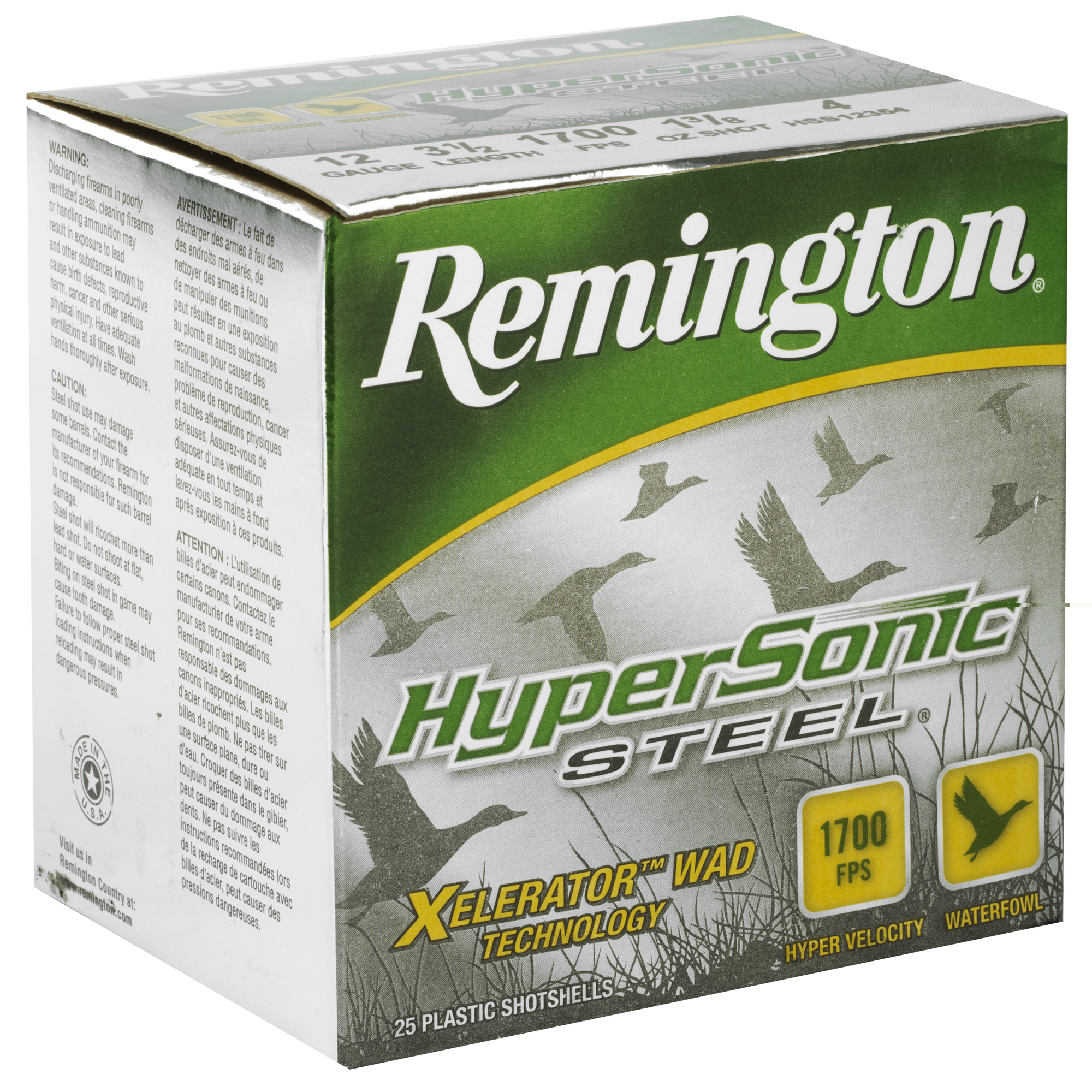 Rem Hypsnc Stl 12ga 3.5" #4 25-250 - Image 4