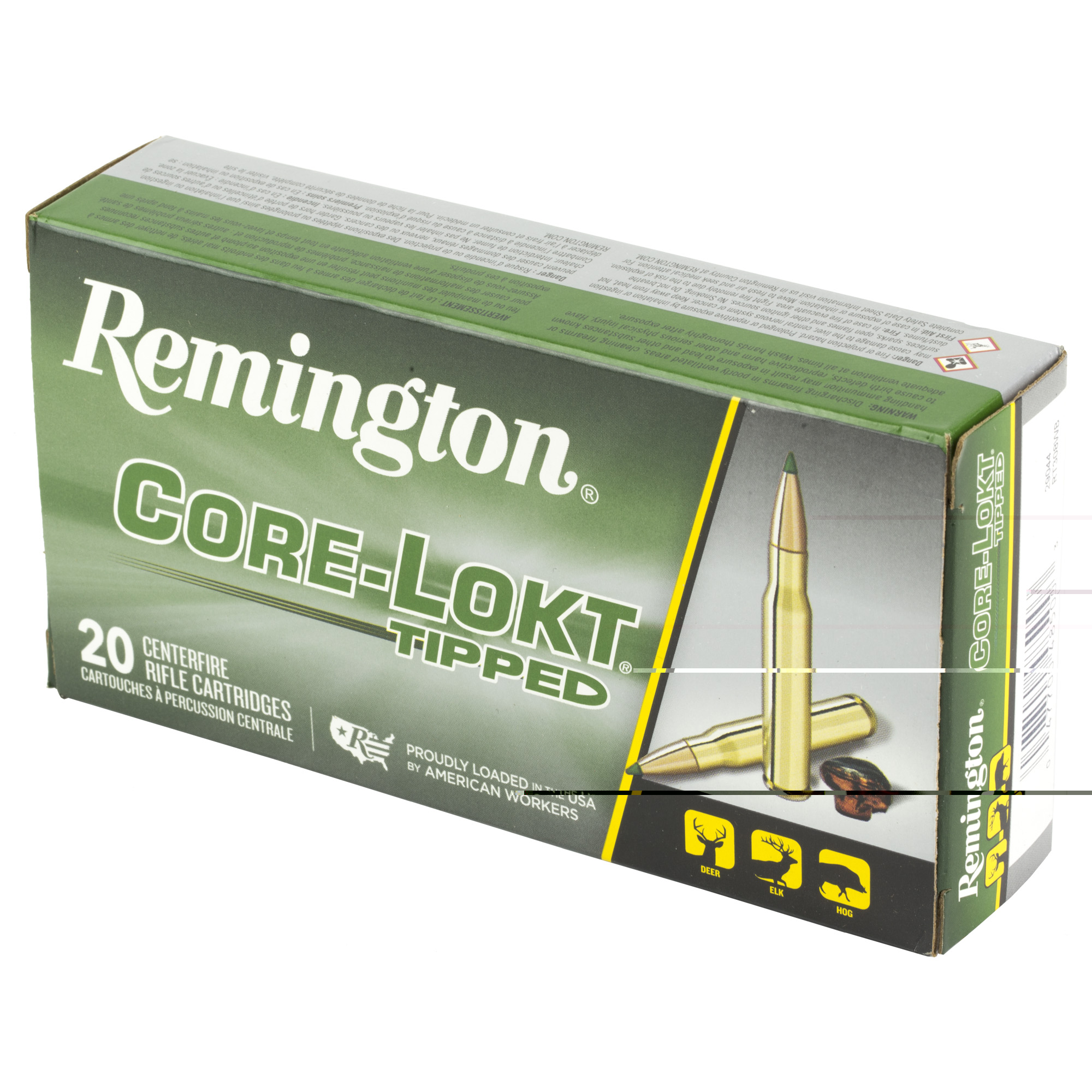 Rem 308 Win 165gr Clok Tipped 20-200 - Image 4