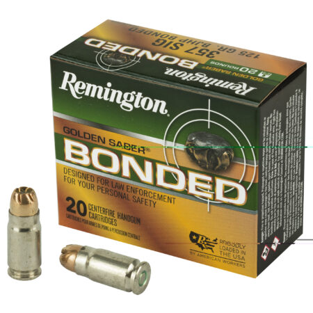 Rem Golden Sbr 357sig 125gr 20-500