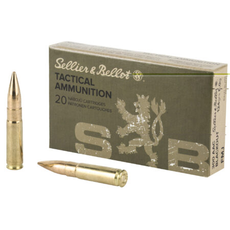 S&b 300blk 124gr Fmj 20-1000