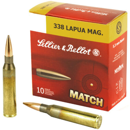 Sellor & Bellot 338lapua 250gr Sierra Hpbt 10-bx