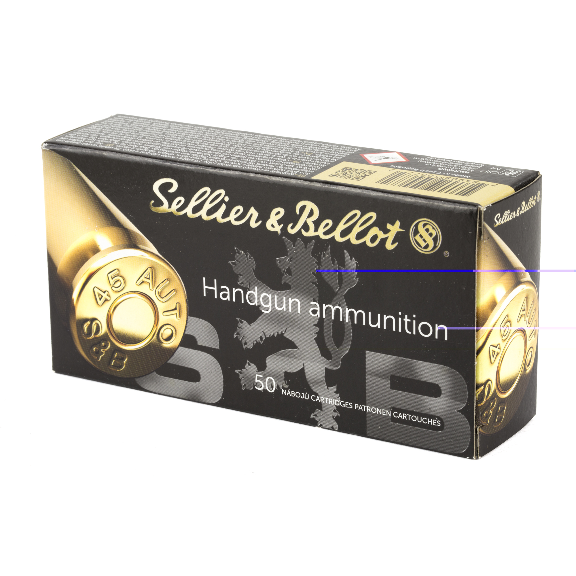 Sellor & Bellot 45 ACP 230gr JHP - Image 4