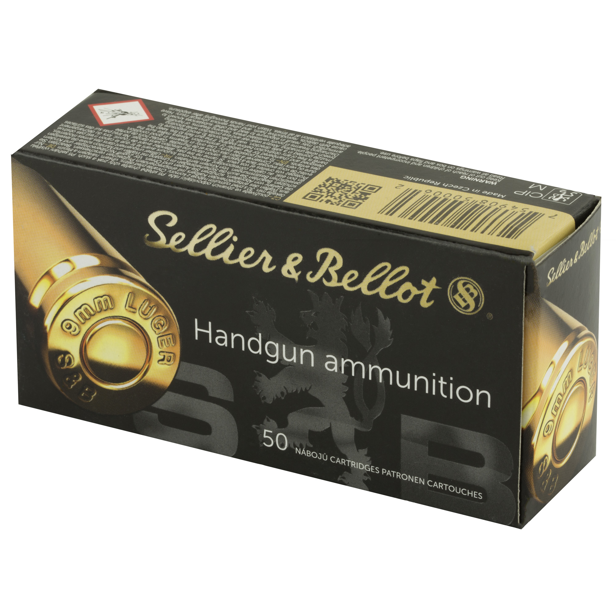 Sellor & Bellot 9mm 115gr JHP - Image 2