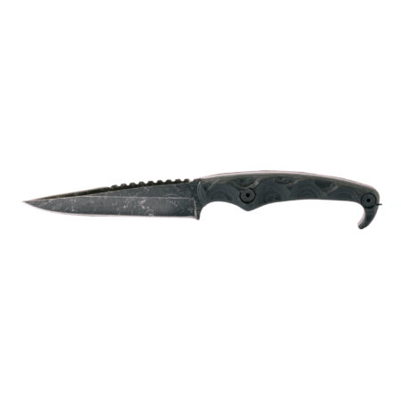 Stroup Mk2 4" Acid Etched Blk W-sth