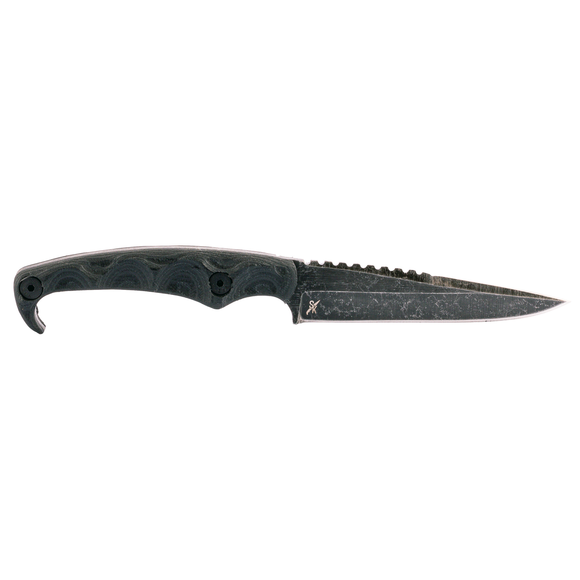 Stroup Mk2 4" Acid Etched Blk W-sth - Image 2