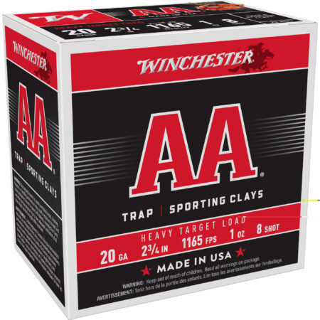 Winchester Aa Hvy Trgt 20ga 2.75" #8