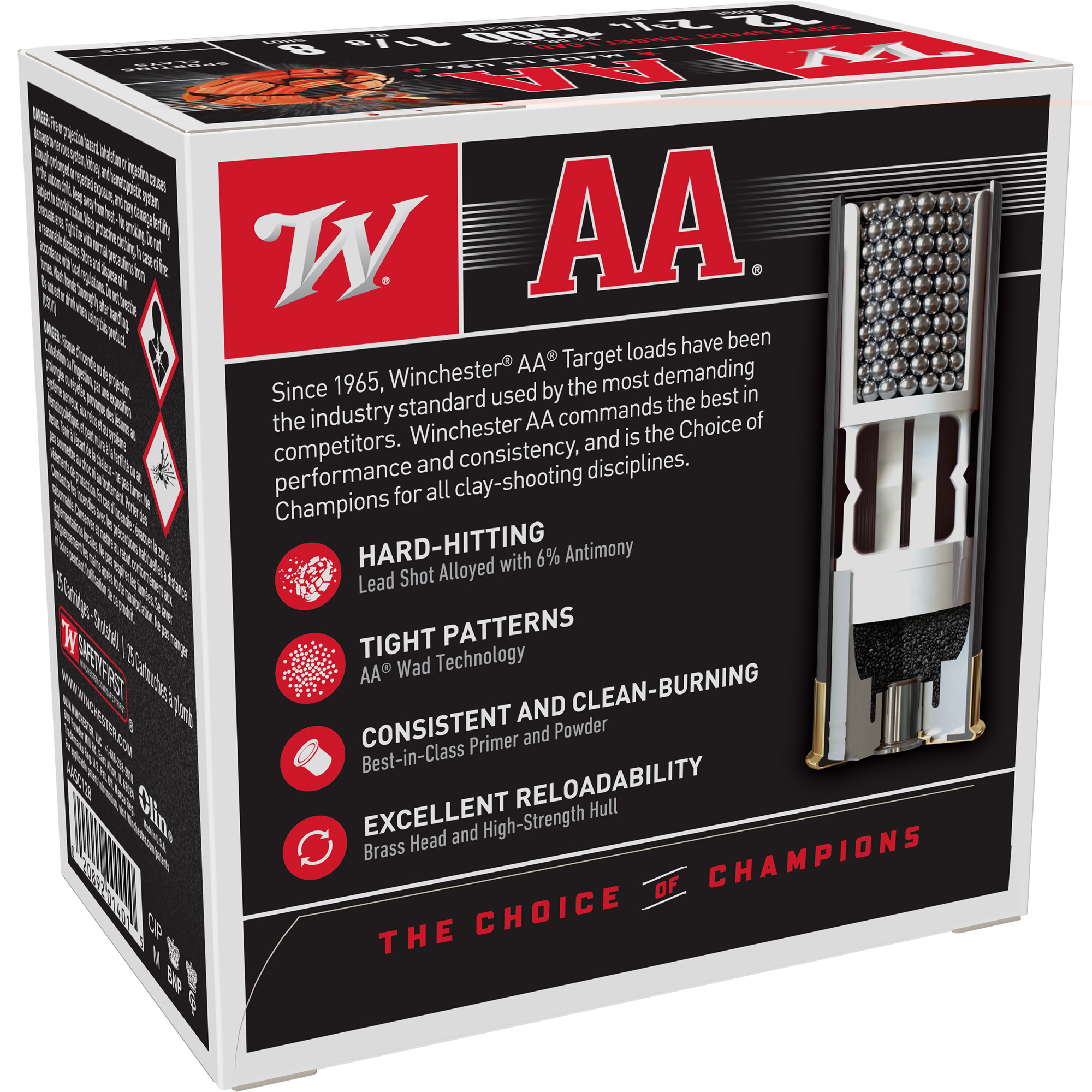 Winchester Aa Ss 12ga 2.75" #8 - Image 3