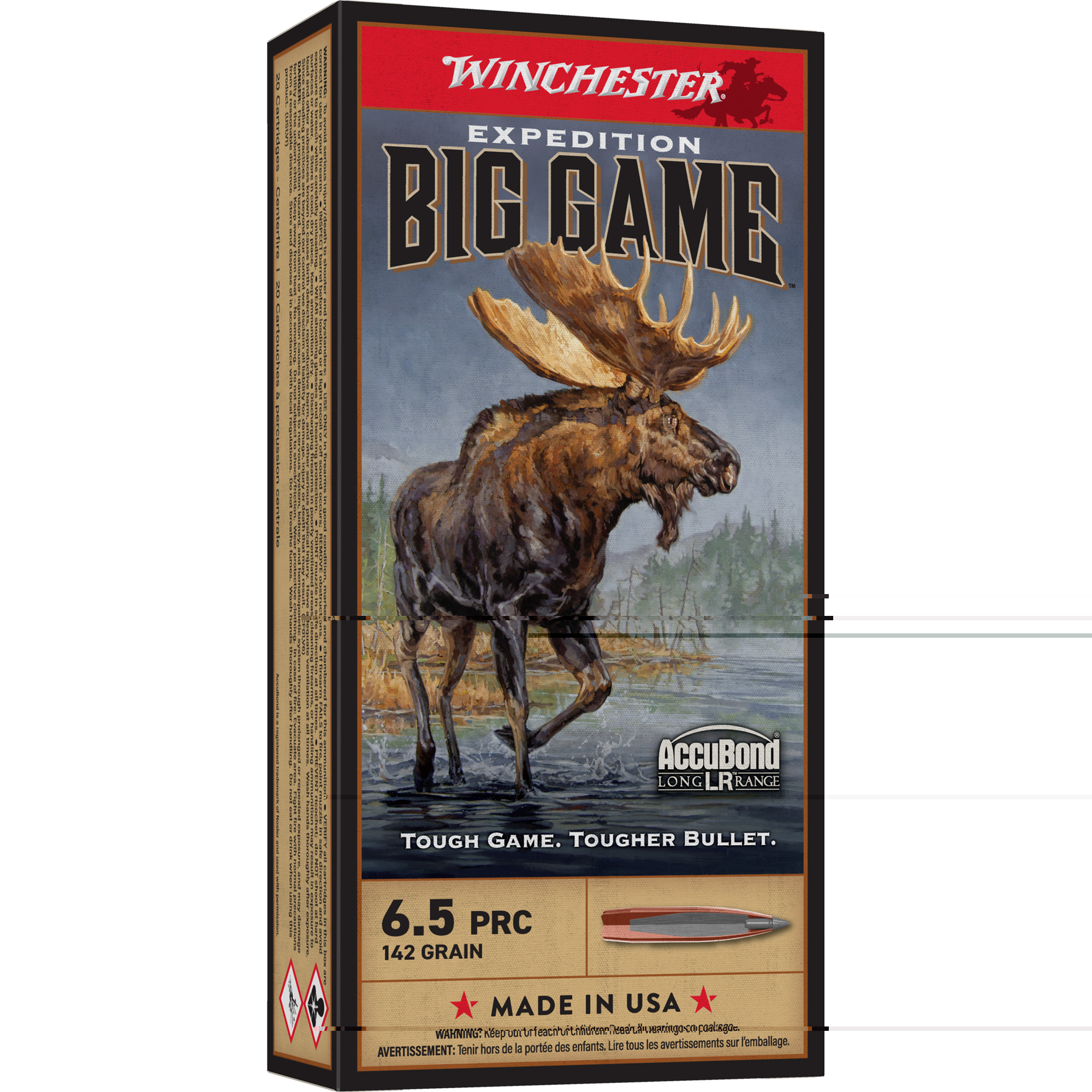 Winchester 6.5prc 142gr Accubond Lr