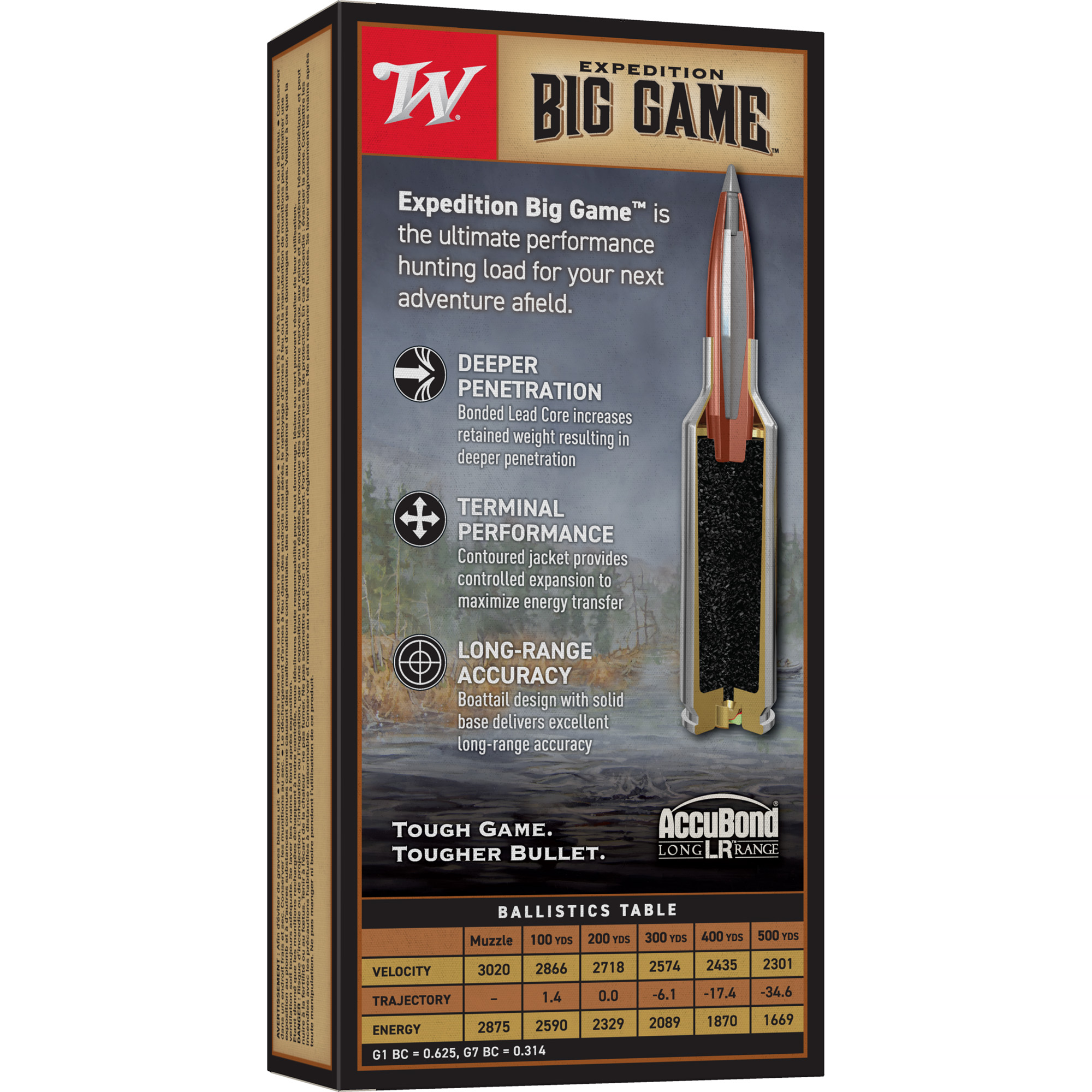 Winchester 6.5prc 142gr Accubond Lr - Image 2