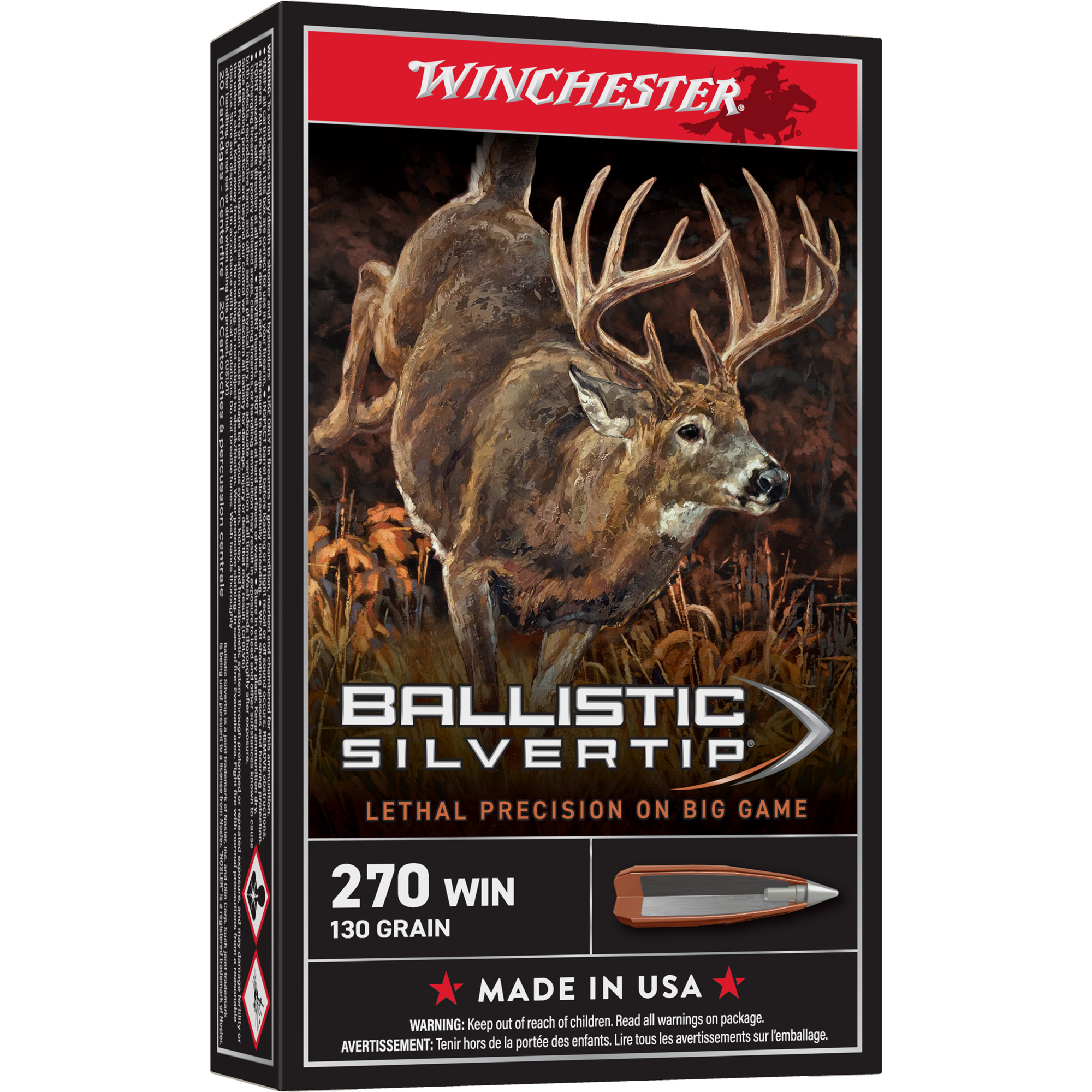 Winchester Blstc Tip 270Winchester 130gr