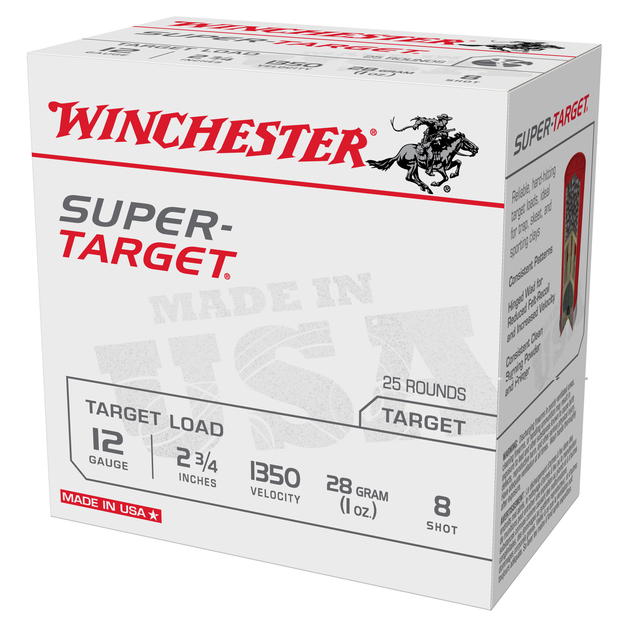 Winchester Spr-trgt 12ga 2-3-4" #8 - Image 3