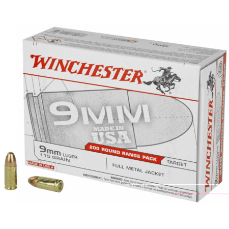 Winchester Usa 9mm 115gr FMJ