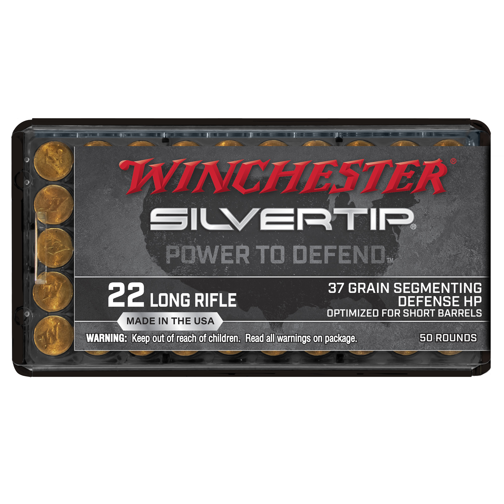 Win Silvertip 22lr 37gr Hp 50-2000