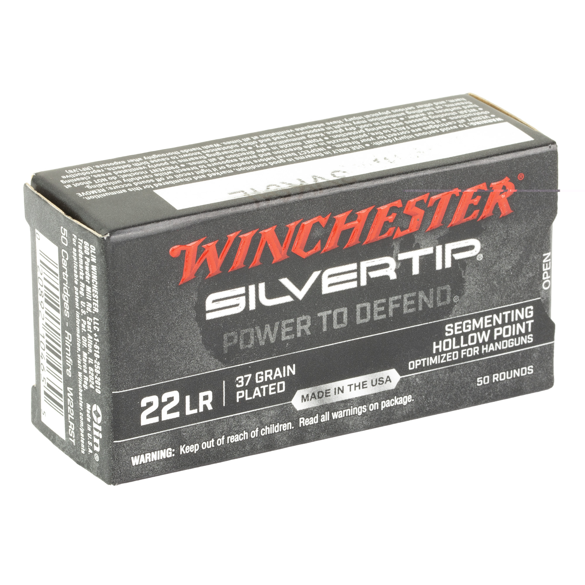 Win Silvertip 22lr 37gr Hp 50-2000 - Image 3