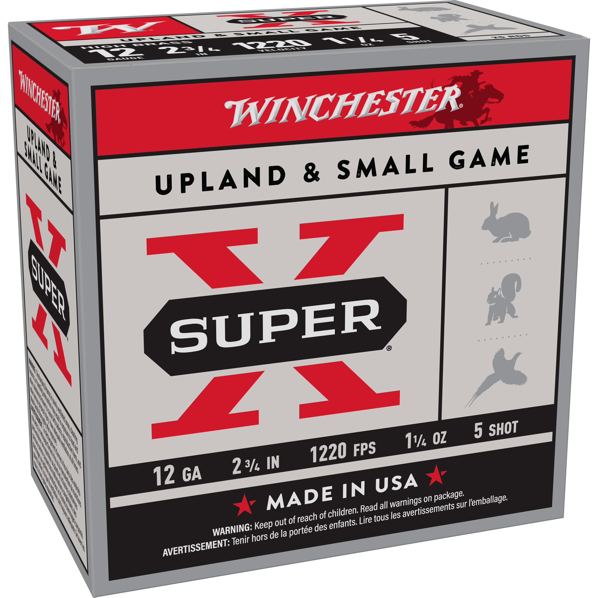 Winchester Sprx Phsnt 12ga 2-3-4" #5