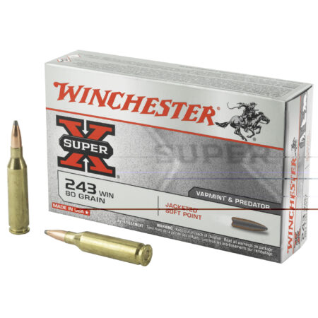 Winchester Sprx 243 Winchester 80gr Jsp