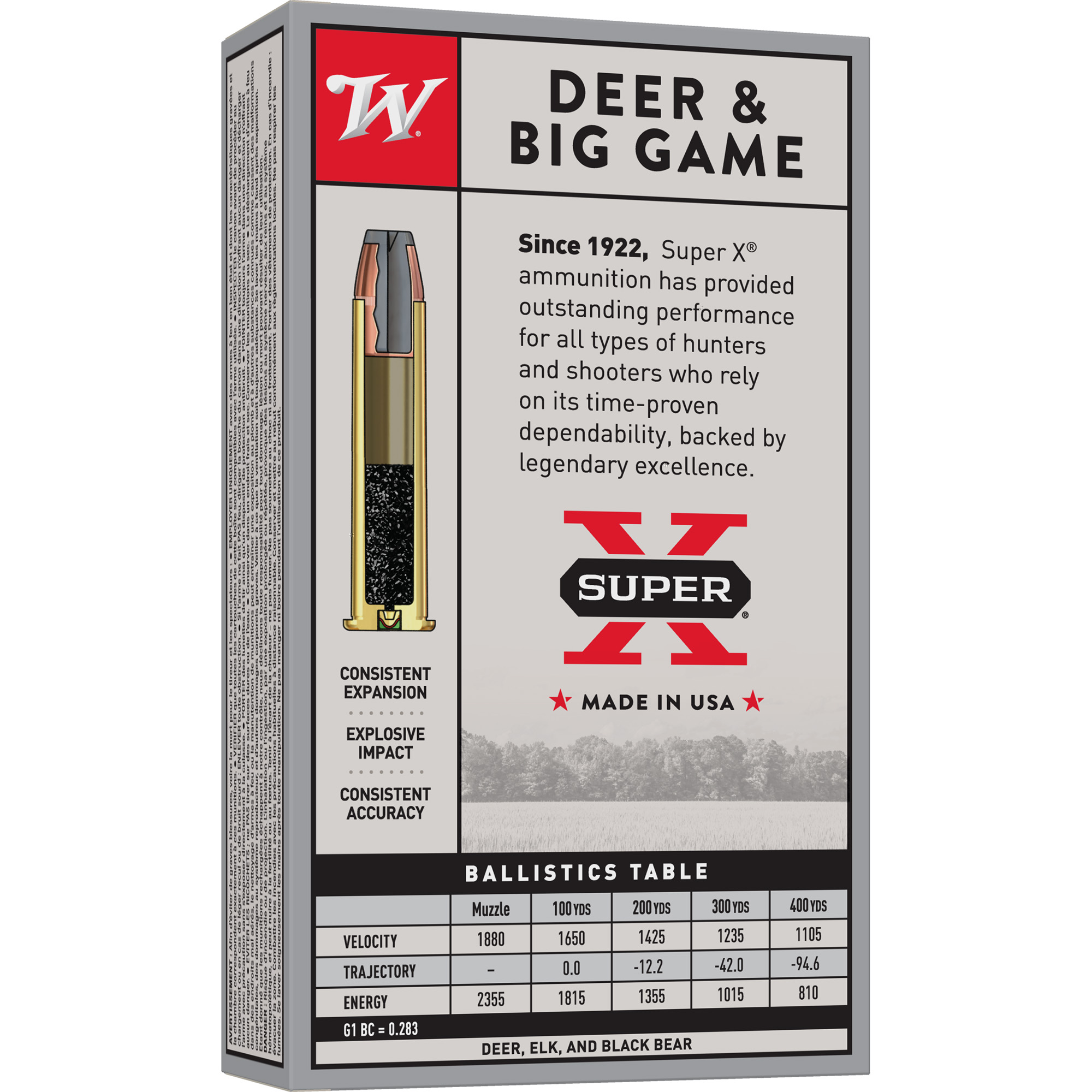 Winchester Sprx 4570gvt 300gr JHP - Image 4