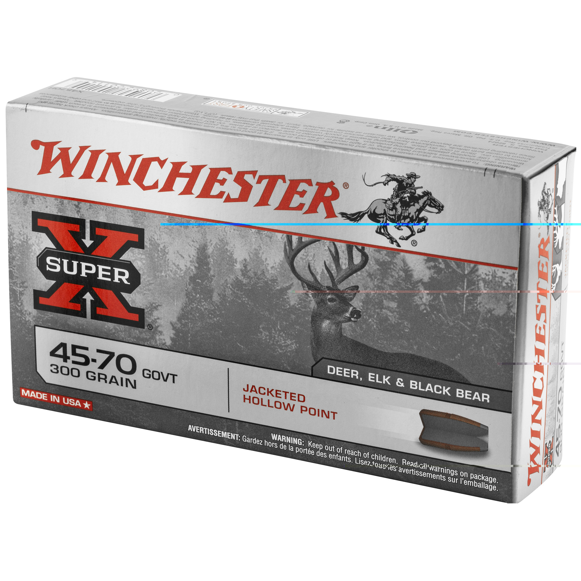 Winchester Sprx 4570gvt 300gr JHP - Image 3