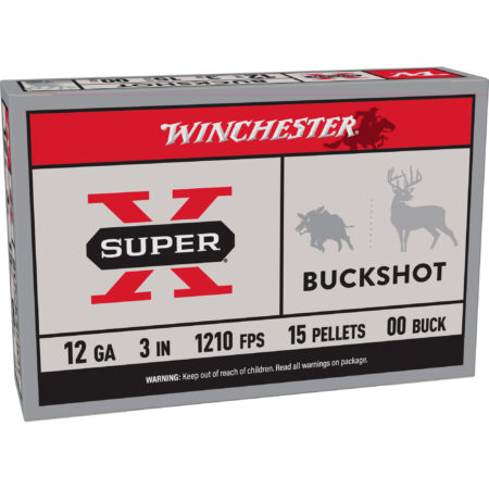 Winchester Superx 12ga 3" 00bk 15p