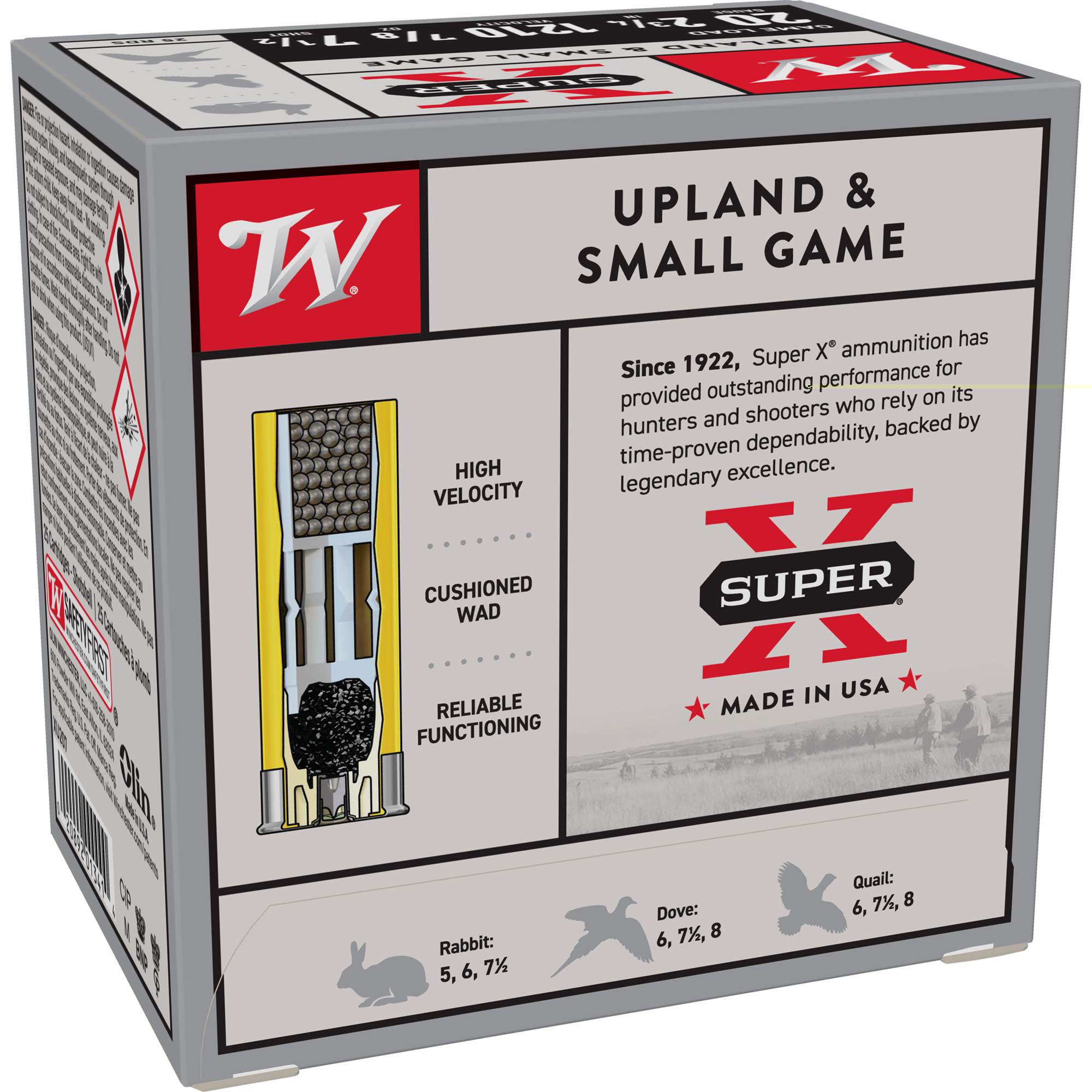 Winchester Sprx 20ga 2.75" #7.5 - Image 2